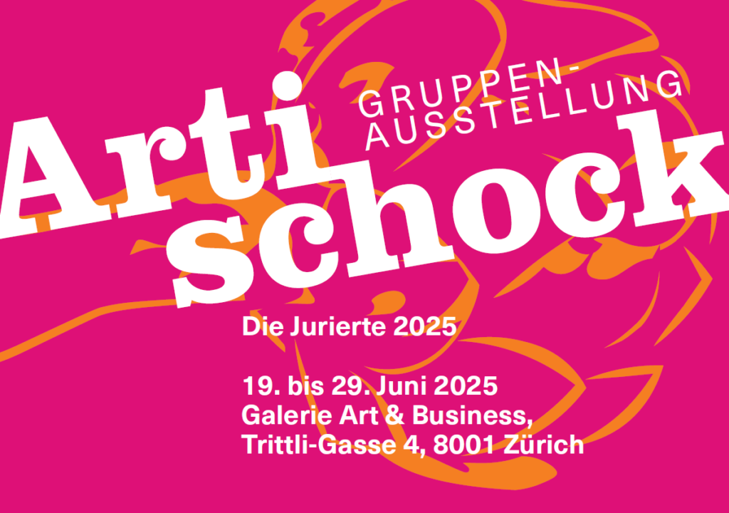 Artischocke Ausstellungsflyer 2025